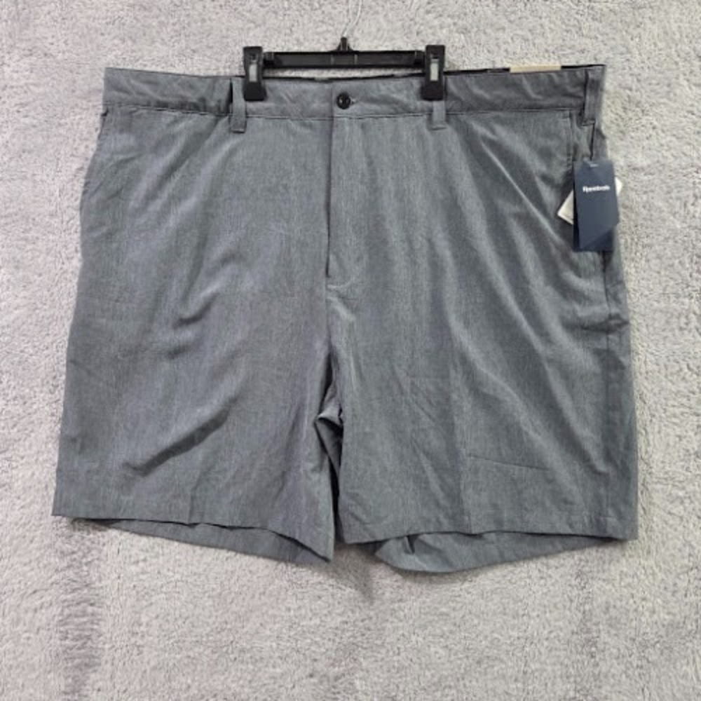 Reebok Speedwick Performance Golf Shorts Men's 52 Grey Continuous Comfort NWT